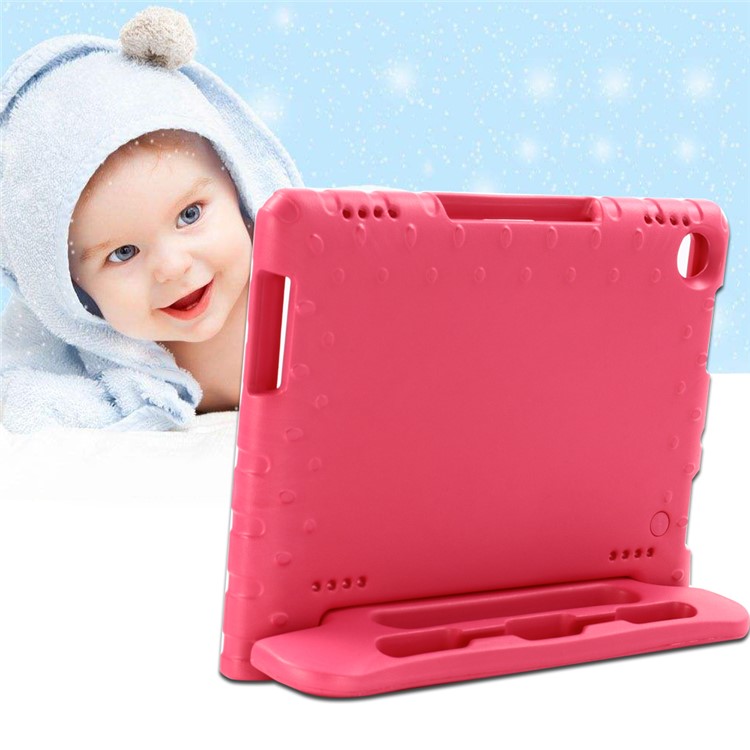 EVA Foam Shockproof Protective Cover with Kickstand for Huawei MediaPad M5 lite 10 - Rose-9