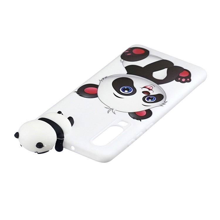 3D Cute Doll Pattern Printing TPU Phone Cover Case for Huawei P30 - Adorable Panda-5