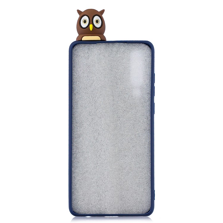 3D Cute Doll Pattern Printing TPU Case Accessory for Huawei P30 - Male Owl-3