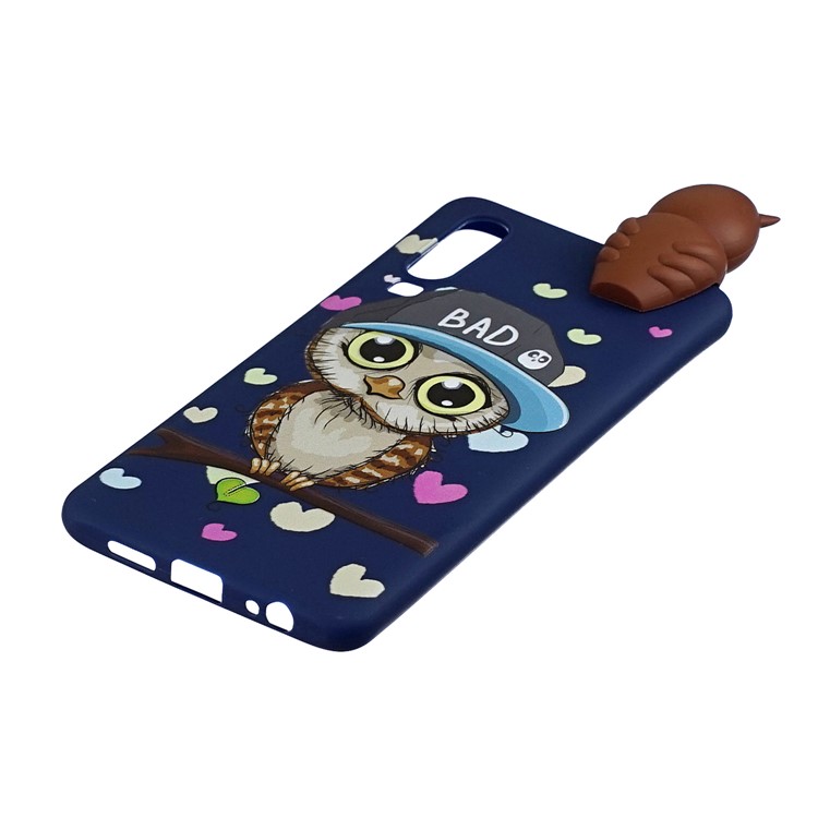 3D Cute Doll Pattern Printing TPU Case Accessory for Huawei P30 - Male Owl-4
