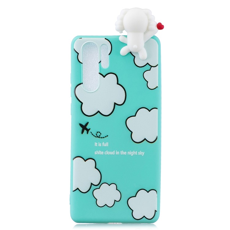 3D Cute Doll Pattern Printing TPU Case for Huawei P30 Pro - Cloud Pattern-2