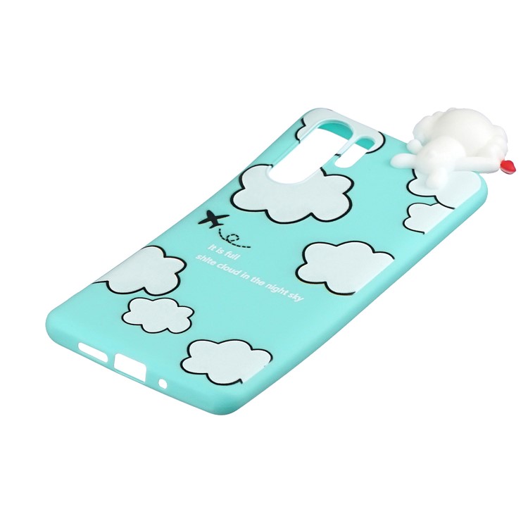 3D Cute Doll Pattern Printing TPU Case for Huawei P30 Pro - Cloud Pattern-4