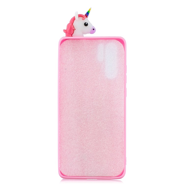 3D Cute Doll Pattern Printing TPU Shell Case for Huawei P30 Pro - Unicorn-3
