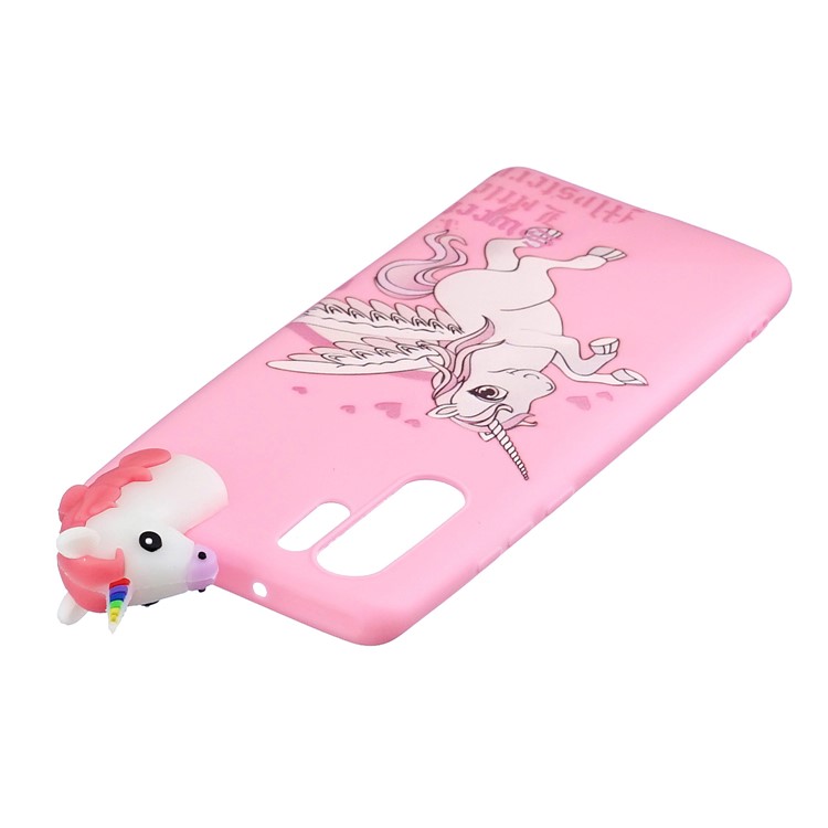 3D Cute Doll Pattern Printing TPU Shell Case for Huawei P30 Pro - Unicorn-5