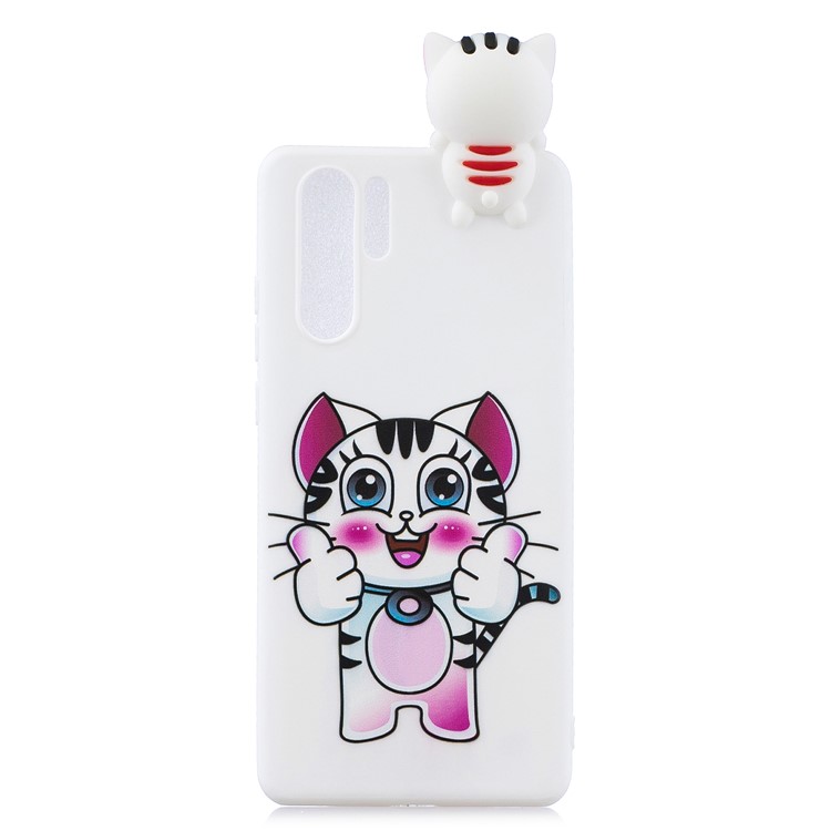3D Cute Doll Pattern Printing TPU Phone Case for Huawei P30 Pro - Tiger-2