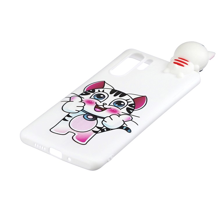 3D Cute Doll Pattern Printing TPU Phone Case for Huawei P30 Pro - Tiger-4