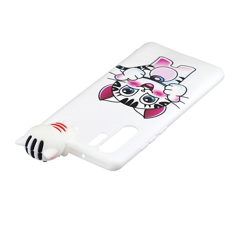3D Cute Doll Pattern Printing TPU Phone Case for Huawei P30 Pro - Tiger-5