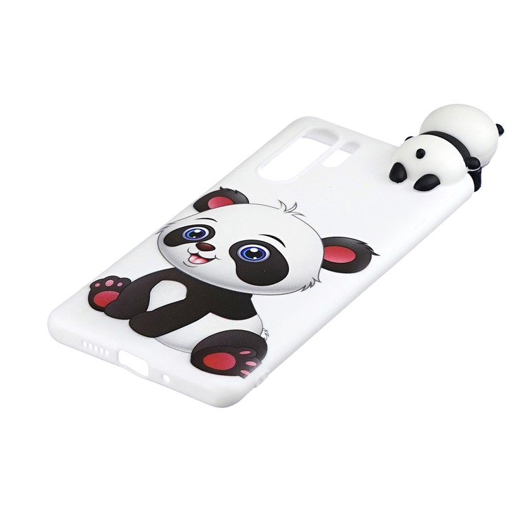 3D Cute Doll Pattern Printing TPU Shell Cover Case for Huawei P30 Pro - Adorable Panda-4