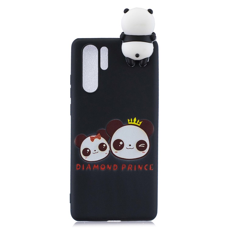 3D Cute Doll Pattern Printing TPU Case Cover Shell for Huawei P30 Pro - Diamond Prince-2