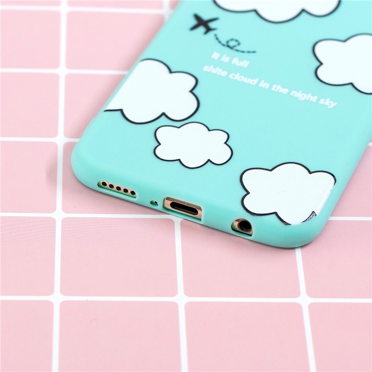 3D Cute Doll Pattern Printing TPU Case for Huawei Mate 20 Lite - Cloud Pattern-6