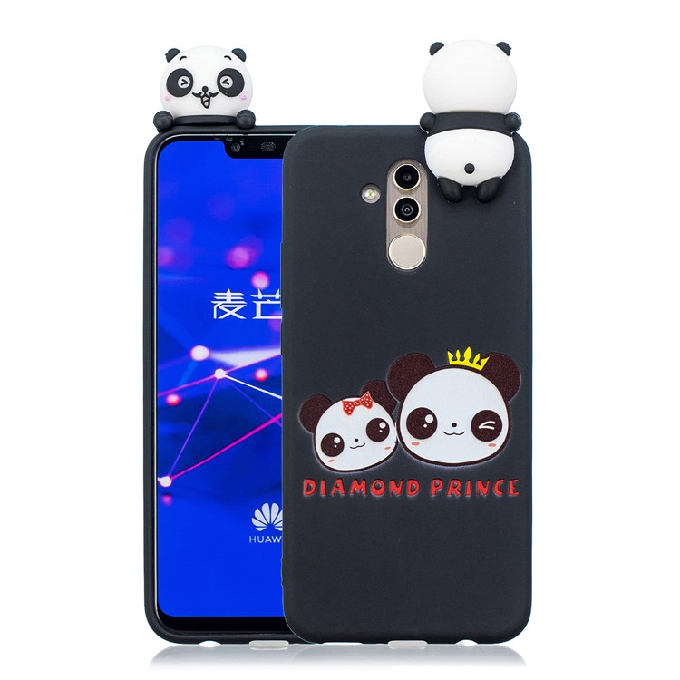 3D Cute Doll Pattern Printing TPU Cell Phone Case for Huawei Mate 20 Lite - Diamond Prince-1