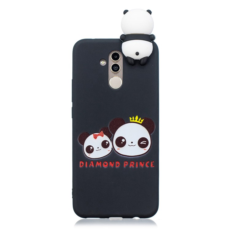 3D Cute Doll Pattern Printing TPU Cell Phone Case for Huawei Mate 20 Lite - Diamond Prince-2
