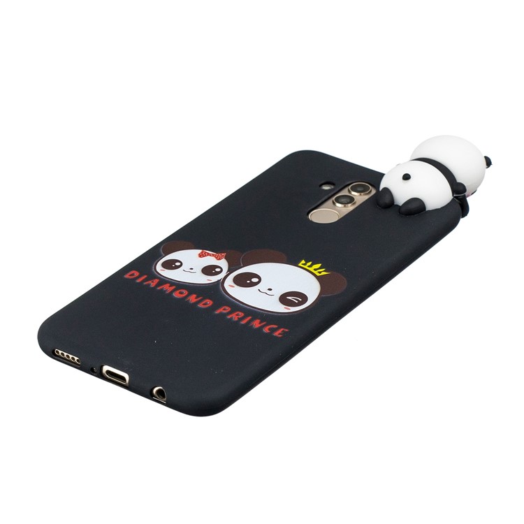 3D Cute Doll Pattern Printing TPU Cell Phone Case for Huawei Mate 20 Lite - Diamond Prince-4