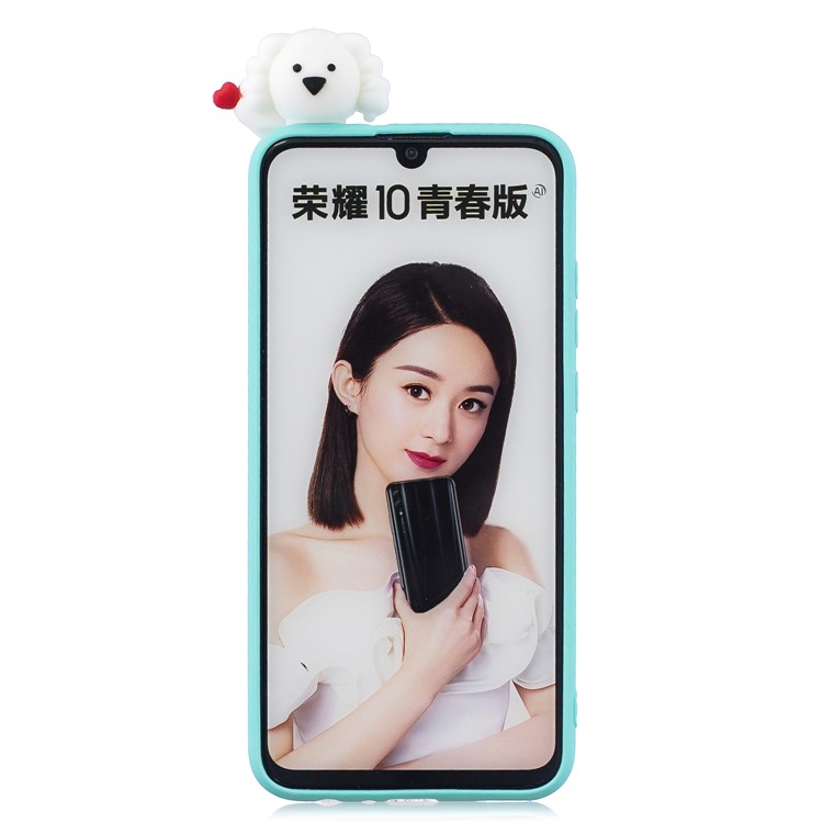 Custodia In TPU Per Stampa Simpatica Bambola 3D Per Huawei P Smart (2019) / Onore 10 Lite - Modello Di Nuvola-3