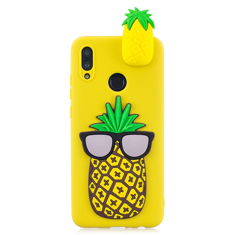 3D Pattern TPU Case for Huawei P Smart (2019) / Honor 10 Lite - Pineapple-2