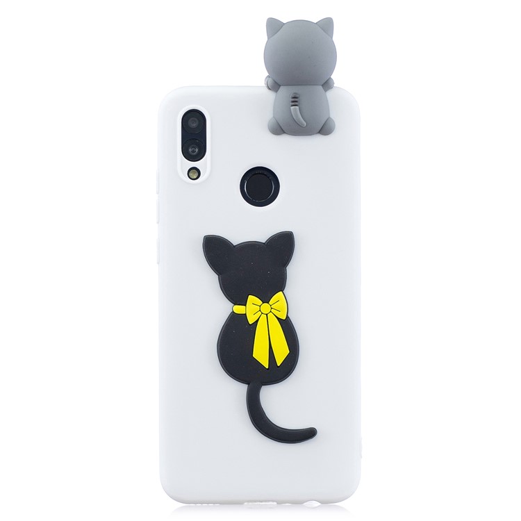 3D Pattern TPU Cover for Huawei P Smart (2019) / Honor 10 Lite - Cat-2