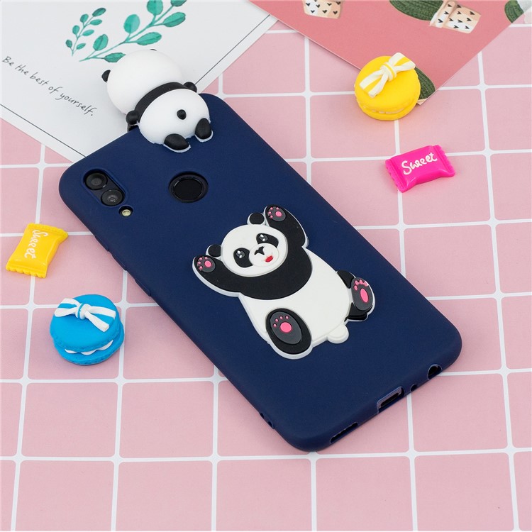 3D Pattern TPU Shell for Huawei P Smart (2019) / Honor 10 Lite - Jumping Panda-6