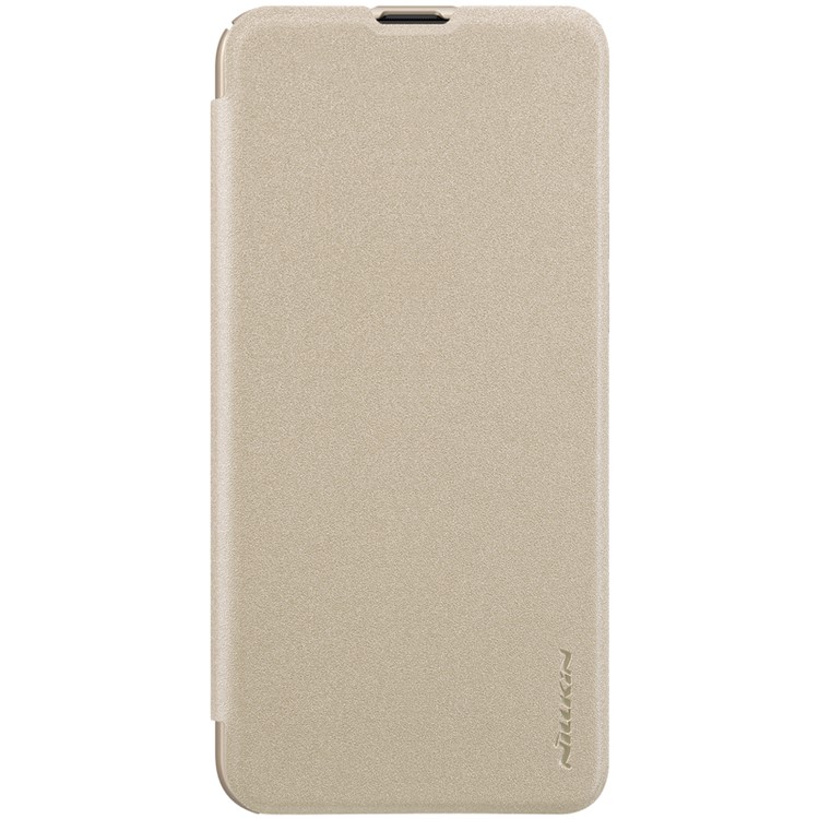 NILLKIN Sparkle Series Flip PU Leather Phone Cover for Huawei nova 4 - Gold