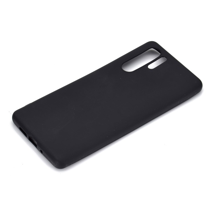 Solid Color Matte TPU Protective Phone Case for Huawei P30 Pro - Black-3