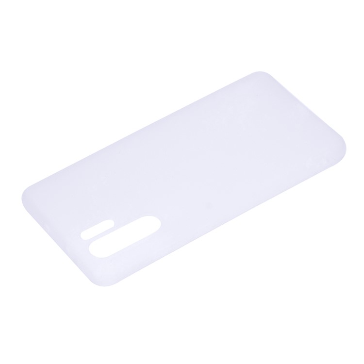 Solid Color Matte TPU Protective Phone Cover for Huawei P30 Pro - White-4