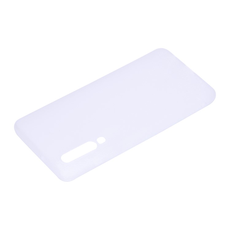 Solid Color Matte TPU Cell Phone Cover for Huawei P30 - White-4