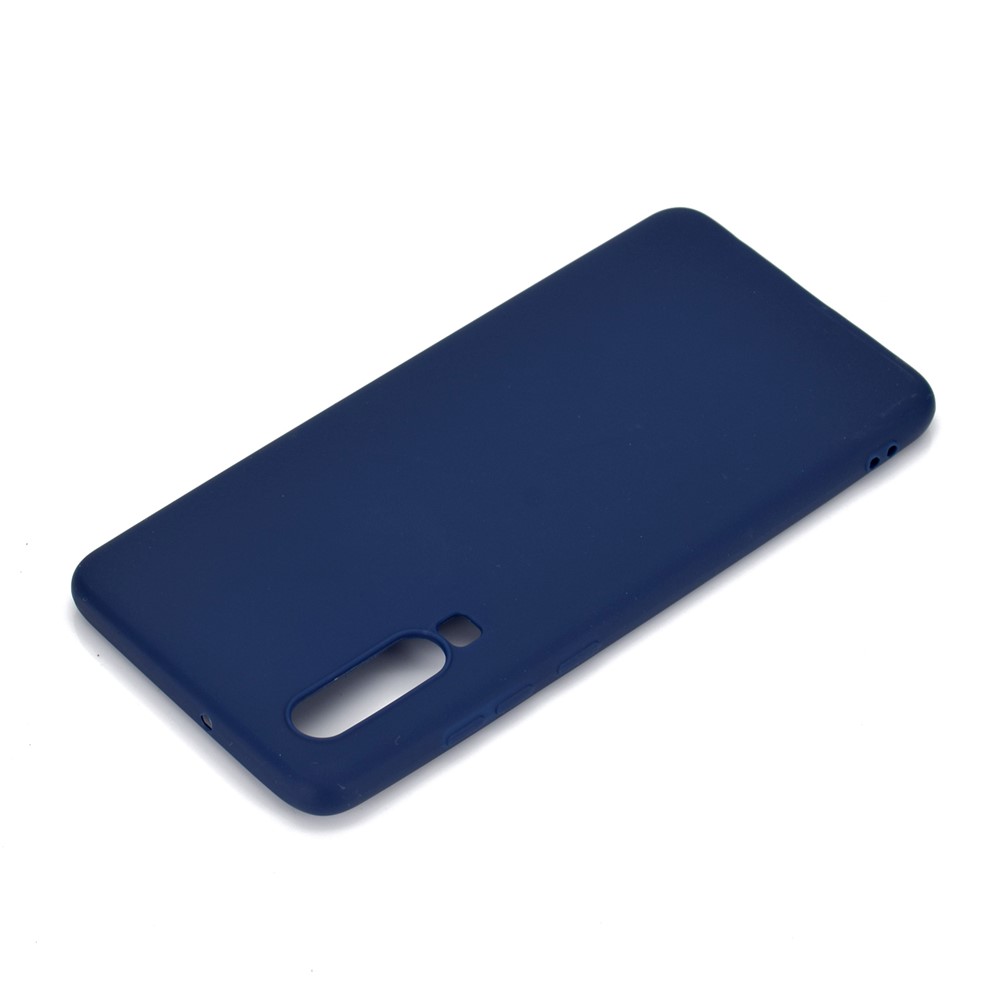 Einfarbig Mattes TPU-Gehäusezubehör Für Huawei P30 - Dunkelblau-4