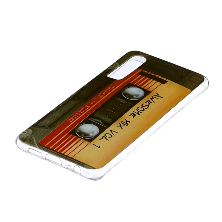 Pattern Printing Soft TPU Back Cover for Huawei P30 - Tape-2