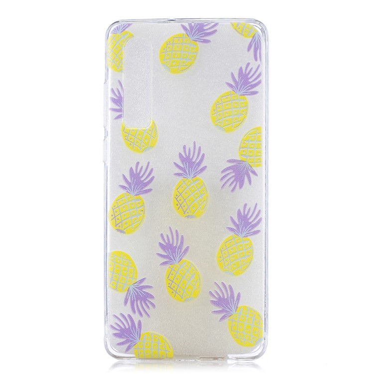 Pattern Printing Soft TPU Protective Case for Huawei P30 - Pineapple-1
