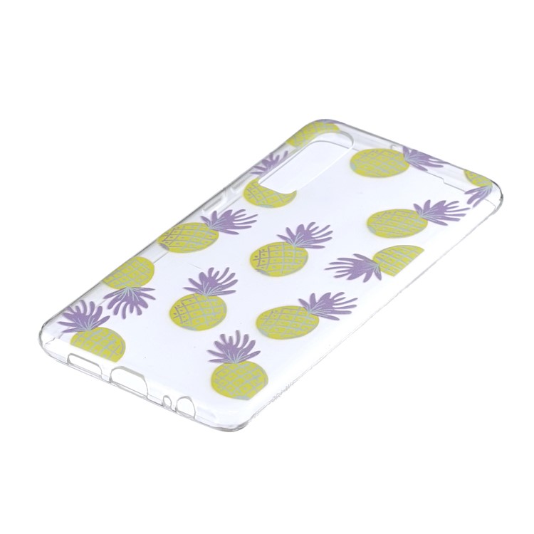 Pattern Printing Soft TPU Protective Case for Huawei P30 - Pineapple-2