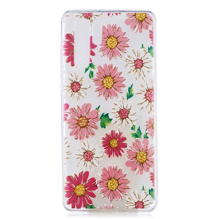 Pattern Printing Soft TPU Cover for Huawei P30 Pro - Daisy-1