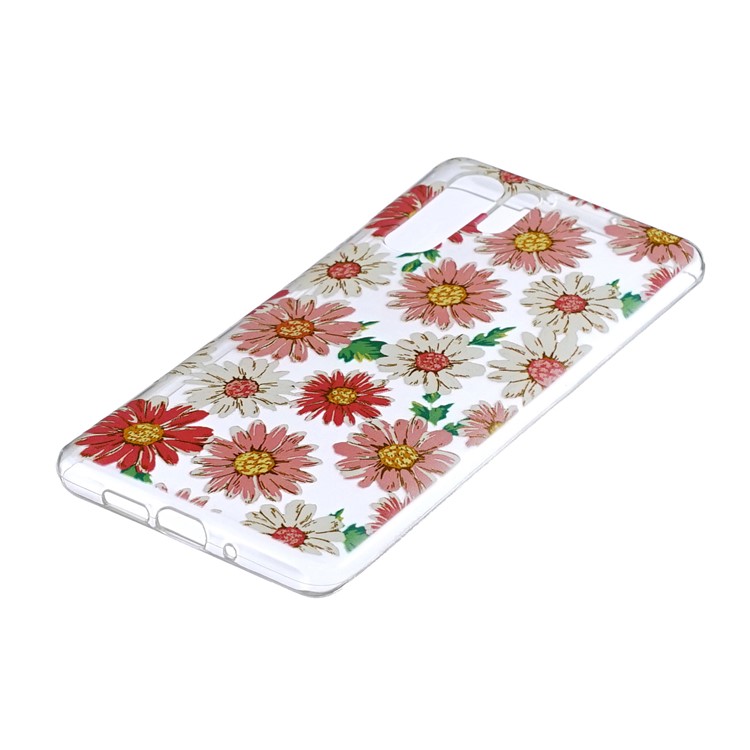Pattern Printing Soft TPU Cover for Huawei P30 Pro - Daisy-2
