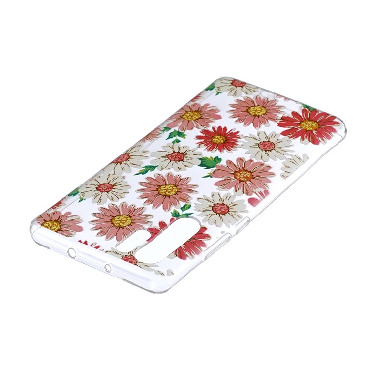Pattern Printing Soft TPU Cover for Huawei P30 Pro - Daisy-3