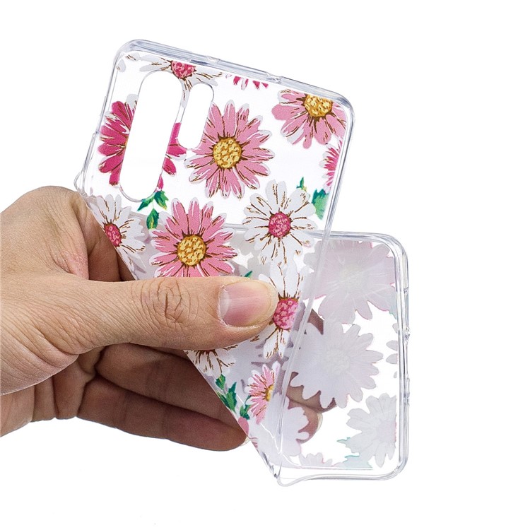 Pattern Printing Soft TPU Cover for Huawei P30 Pro - Daisy-4