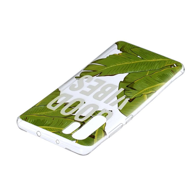 Weicher TPU Handyfall Des Musterdruckens Für Huawei P30 Pro - Blätter-3