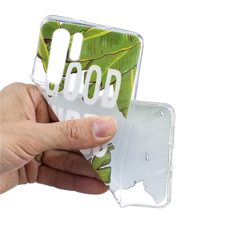Weicher TPU Handyfall Des Musterdruckens Für Huawei P30 Pro - Blätter-4
