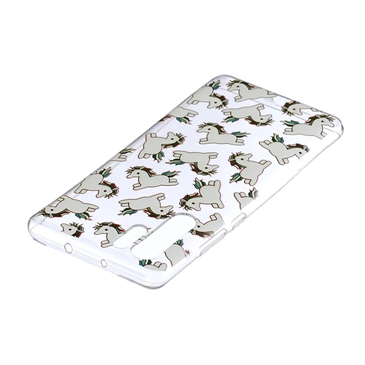 Pattern Printing Soft TPU Mobile Phone Cover for Huawei P30 Pro - Horse-3
