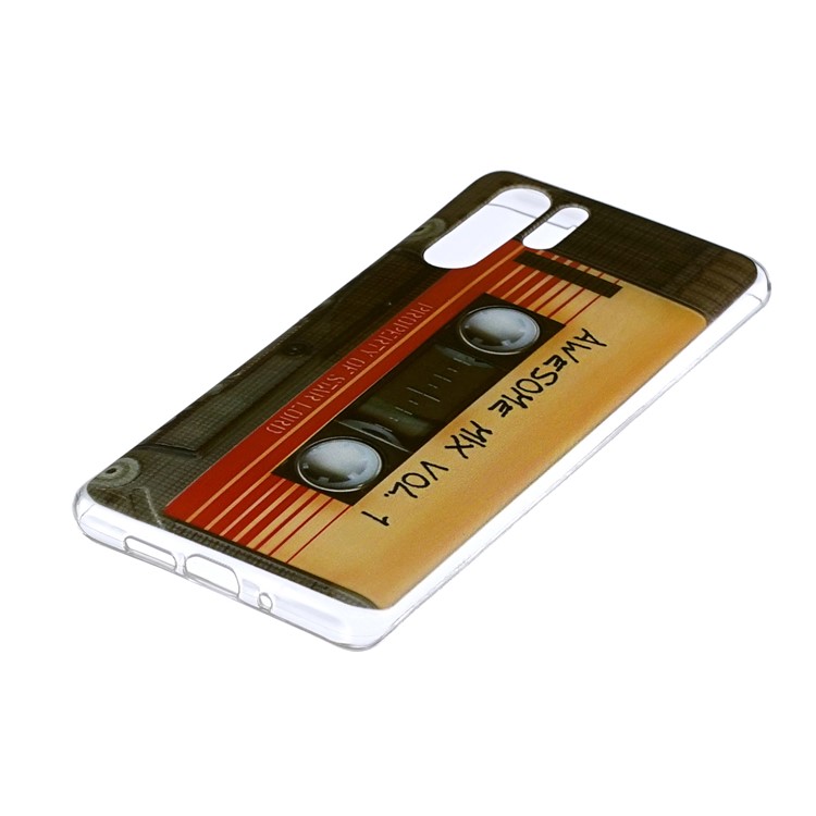 Pattern Printing Soft TPU Back Cover for Huawei P30 Pro - Tape-2
