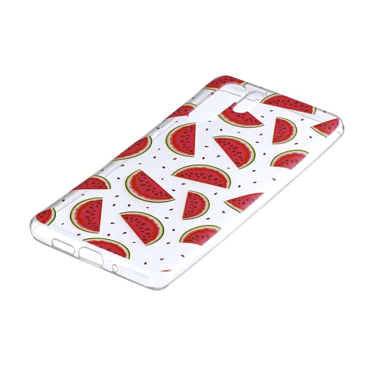 Pattern Printing Soft TPU Back Shell for Huawei P30 Pro - Watermelon-2