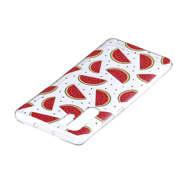 Pattern Printing Soft TPU Back Shell for Huawei P30 Pro - Watermelon-3