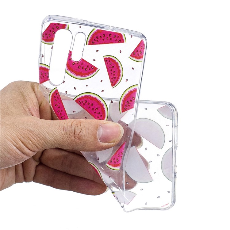 Pattern Printing Soft TPU Back Shell for Huawei P30 Pro - Watermelon-4