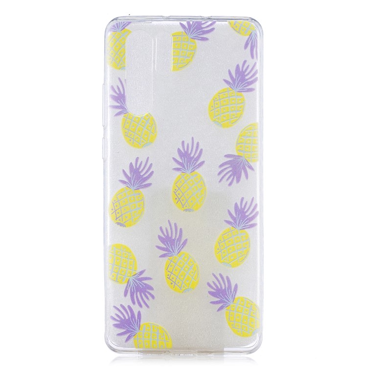 Pattern Printing Soft TPU Protective Case for Huawei P30 Pro - Pineapple-1