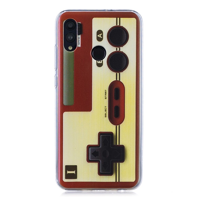 Pattern Printing Soft TPU Case for Huawei P Smart (2019) - Game Machine-1