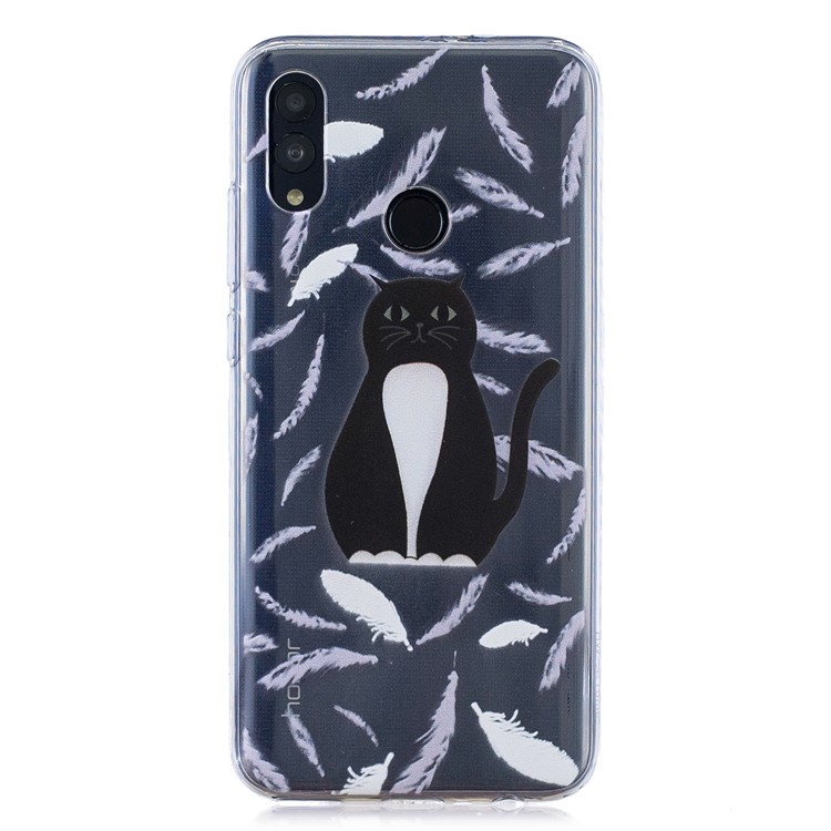 Impression De Modèle Boîtier En TPU Souple Pour Huawei P Smart (2019) / Honneur 10 Lite - Chat-1