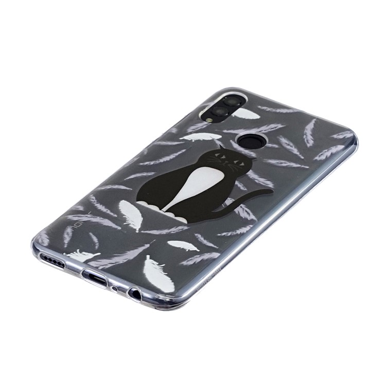 Impression De Modèle Boîtier En TPU Souple Pour Huawei P Smart (2019) / Honneur 10 Lite - Chat-2