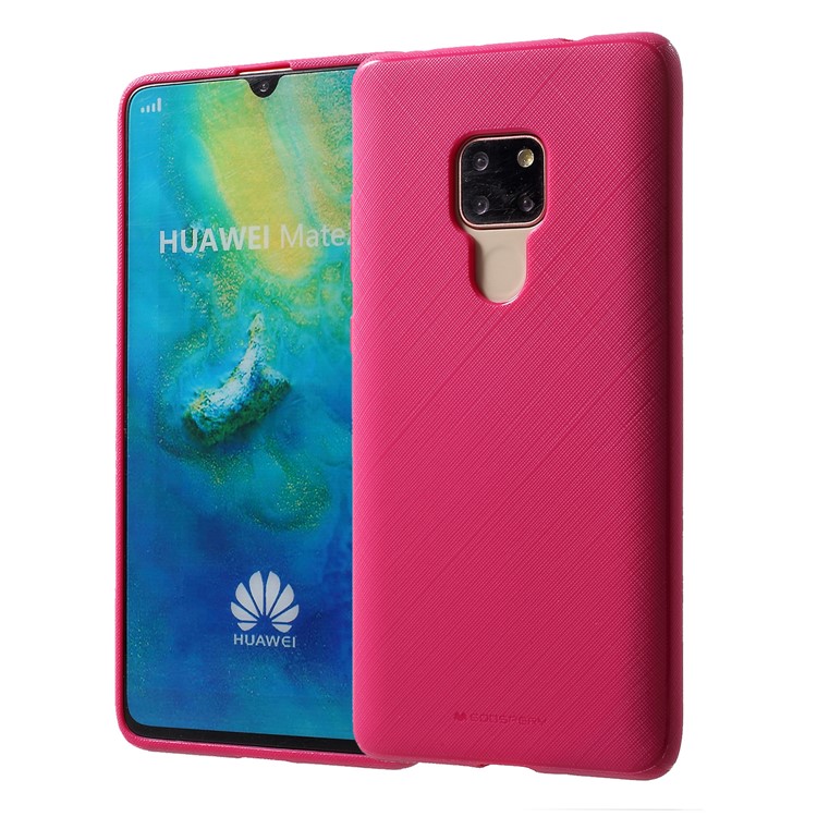 MERCURY GOOSPERY Style Lux Textured TPU Case for Huawei Mate 20 - Rose-1