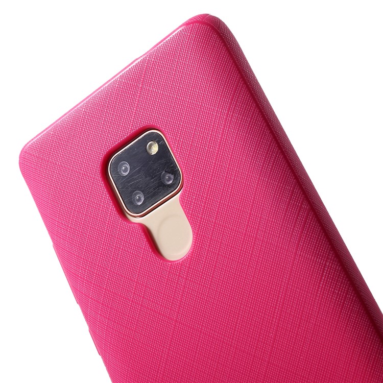 MERCURY GOOSPERY Style Lux Textured TPU Case for Huawei Mate 20 - Rose-4