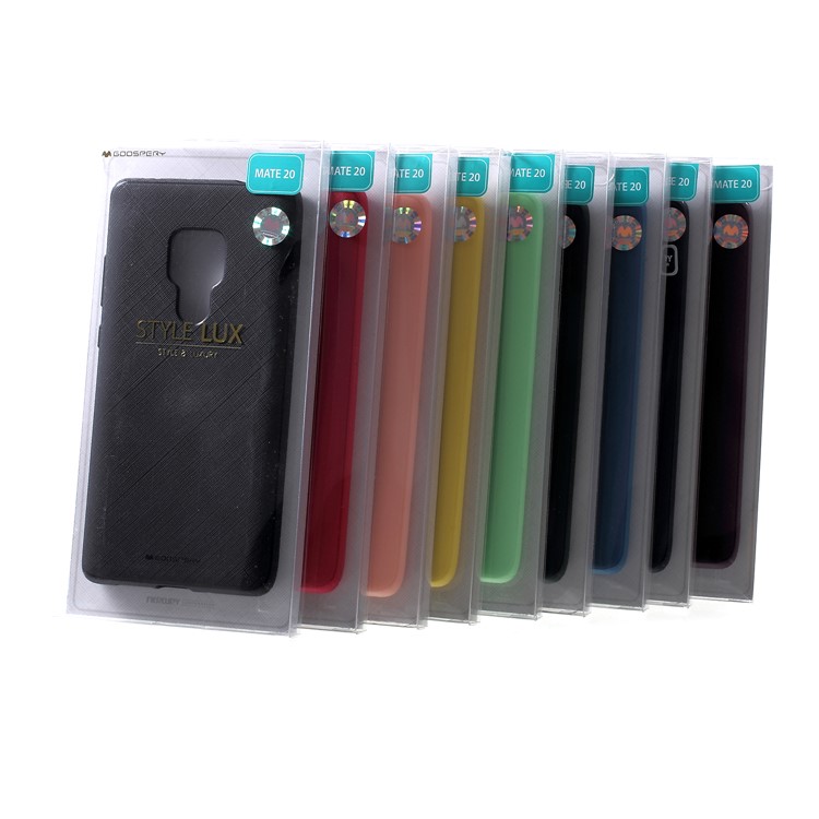 MERCURY GOOSPERY Style Lux Textured TPU Case for Huawei Mate 20 - Rose-7
