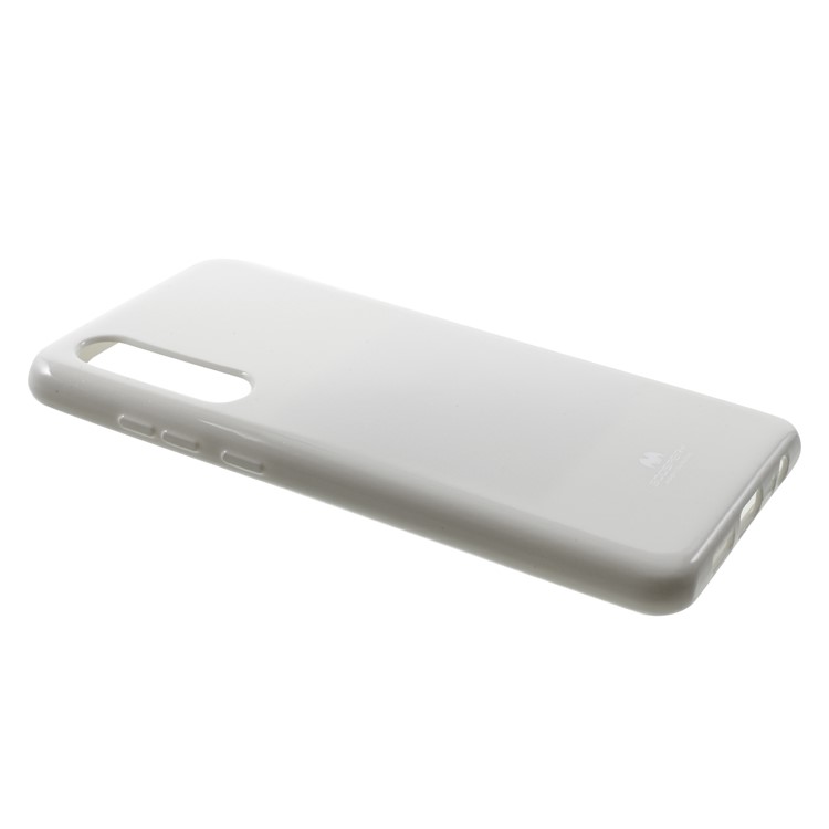 MERCURY GOOSPERY Glitter Powder TPU Mobile Shell for Huawei P30 - White-2