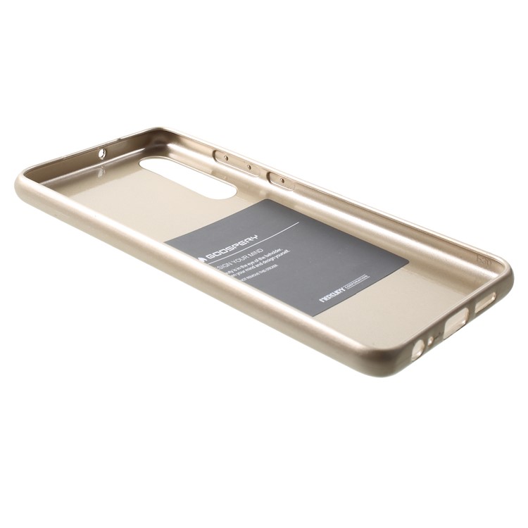 MERCURY GOOSPERY Glitter Powder TPU Phone Shell for Huawei P30 - Gold-3