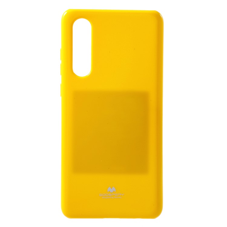 MERCURY GOOSPERY Glitter Powder TPU Cell Phone Case for Huawei P30 - Yellow-1